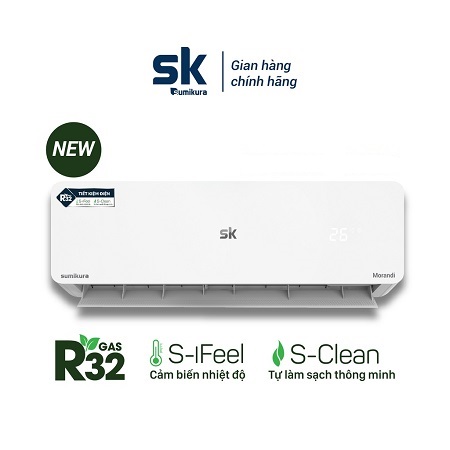 Điều hòa Sumikura APS/APO-092 9000BTU 1 Chiều (Morandi R32)