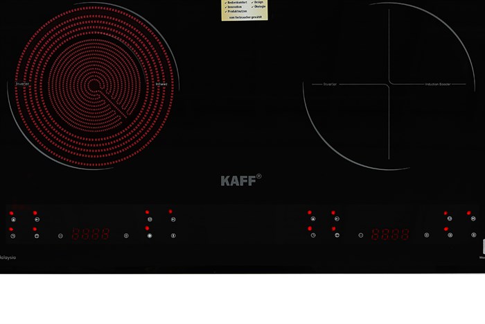KF-073IC Bếp âm kính 01 từ + 01 hồng ngoại KAFF