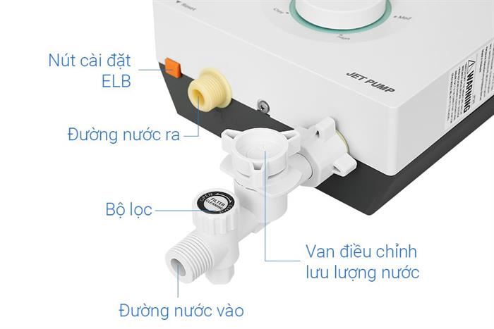 Máy nước nóng trực tiếp Panasonic 4500W DH-4VP1VW