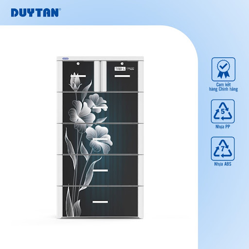 Tủ nhựa Duy Tân tabi L đen