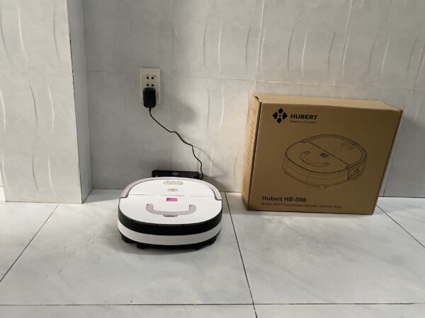 Robot hút bụi lau nhà Hubert HB-S66W - Tự Động Giặt Giẻ Của Đức