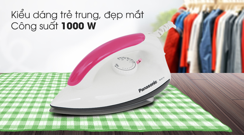Bàn ủi khô Panasonic NI-317TVRA 1000W