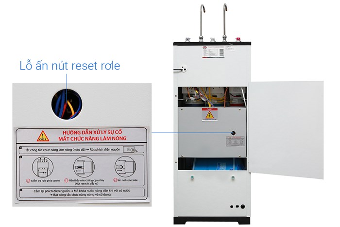 Máy lọc nước RO nóng lạnh Sunhouse SHR76210CK