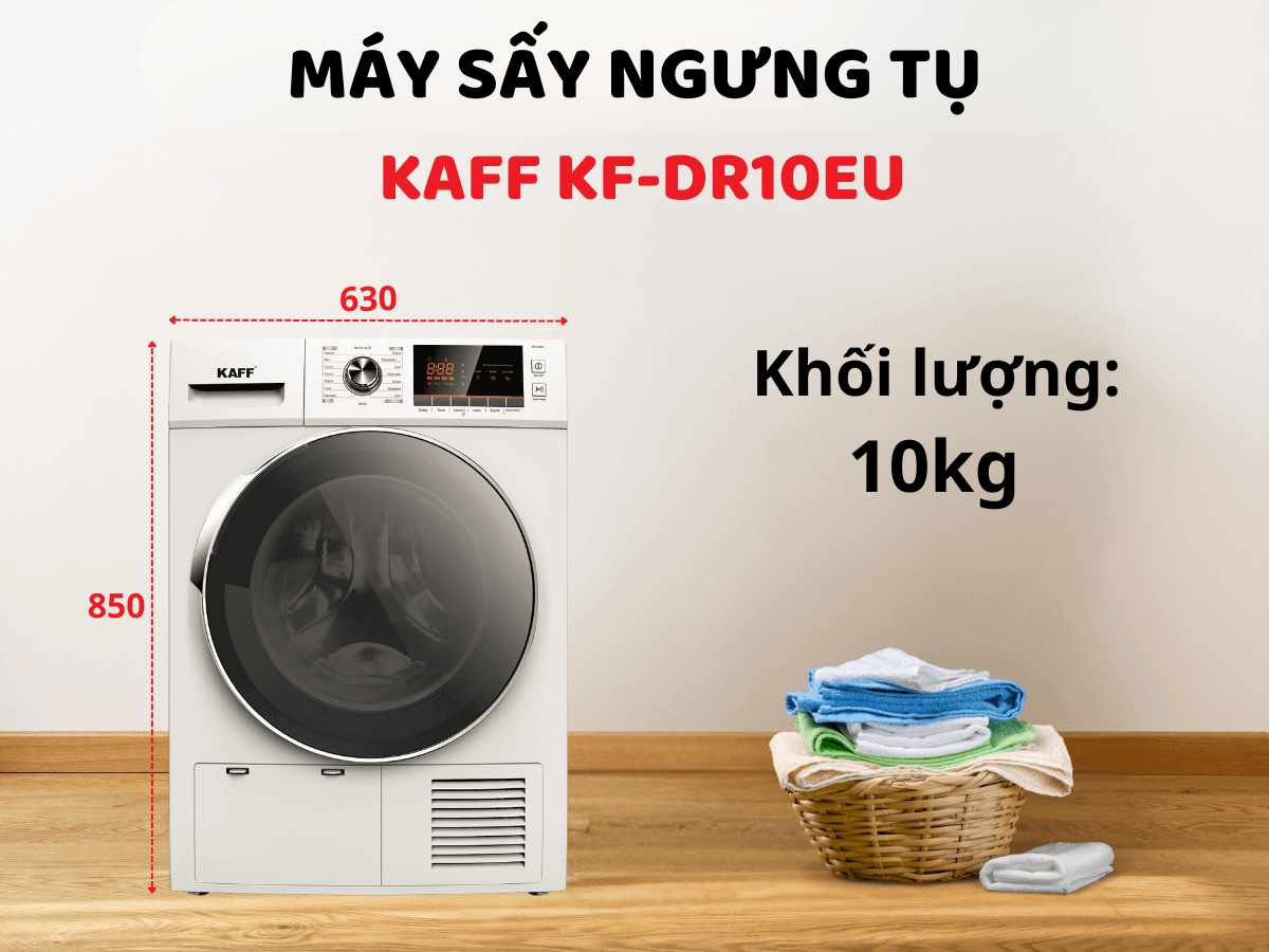 Máy sấy quần áo Kaff KF-DR10EU