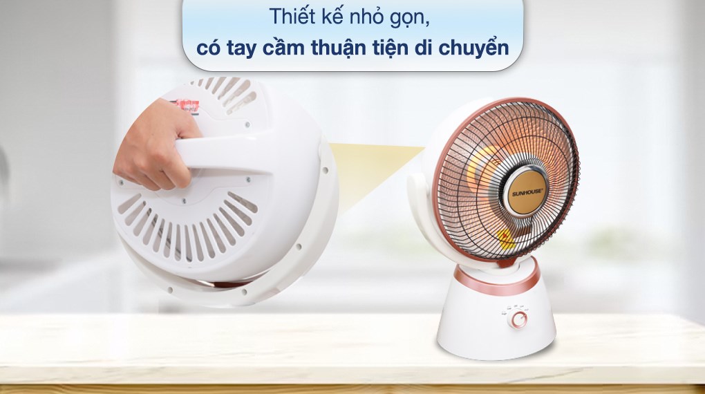 Quạt sưởi carbon Sunhouse SHD7008
