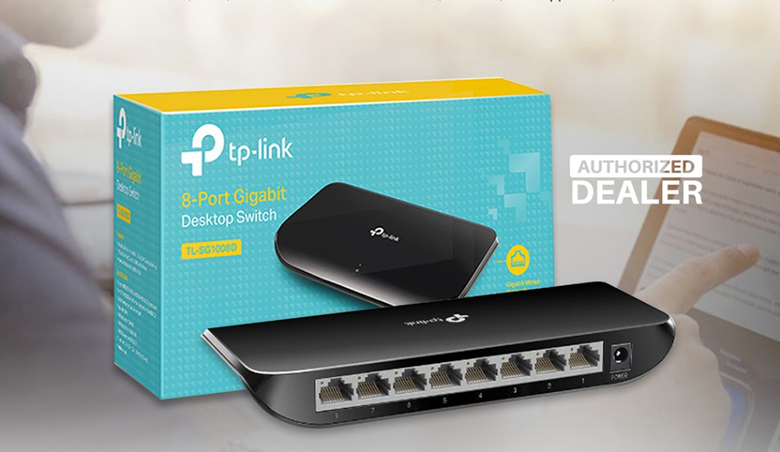 Switch 8 port Gigabit TP LINK TL-SG1008D 1GB