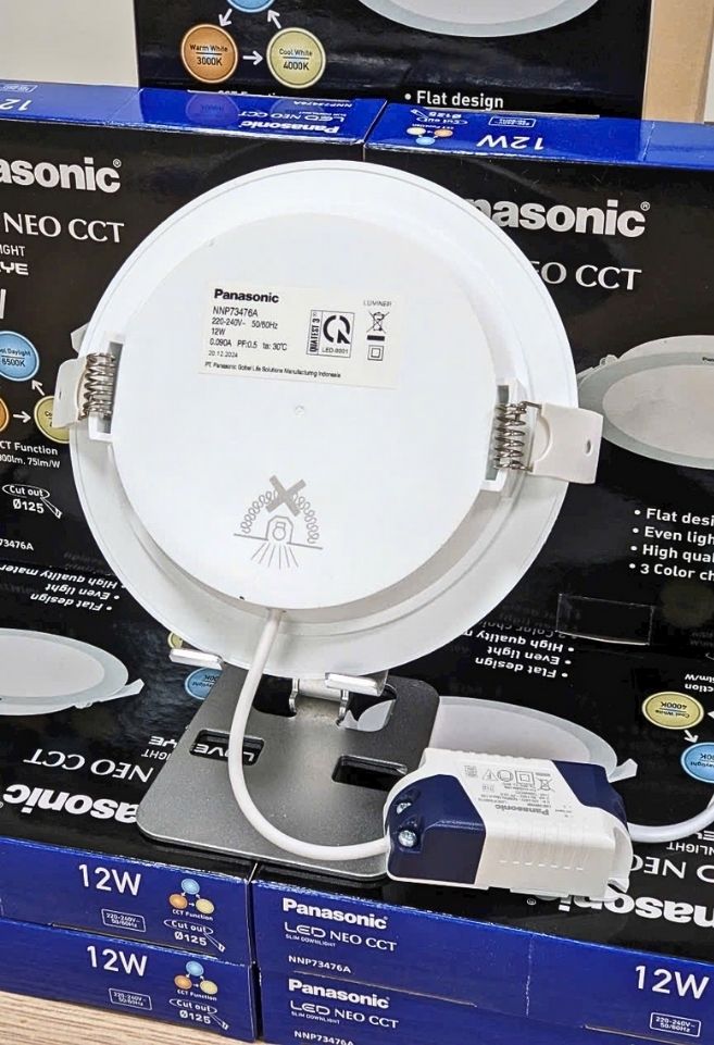 Đèn led âm trần 12W NNP73478A Panasonic