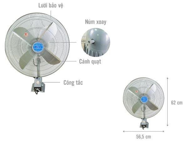 Quạt treo công nghiệp Ching Hai W9299