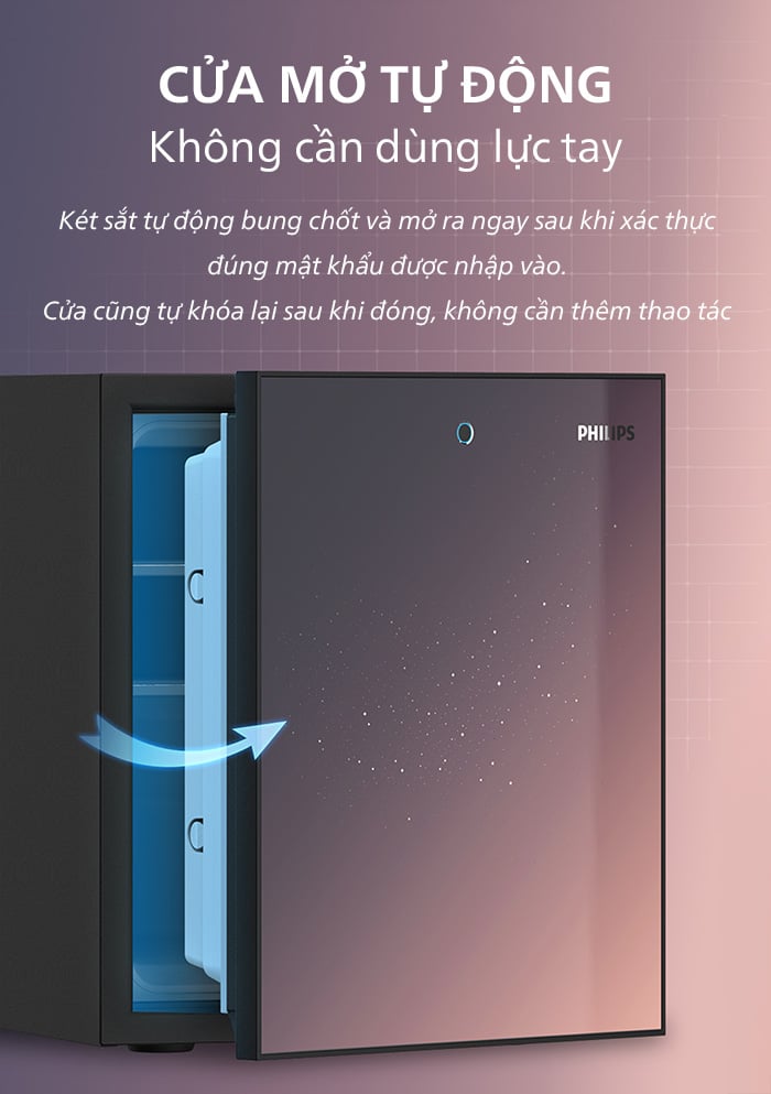 Két sắt chống cháy cao cấp Phillips SBX501-4C0