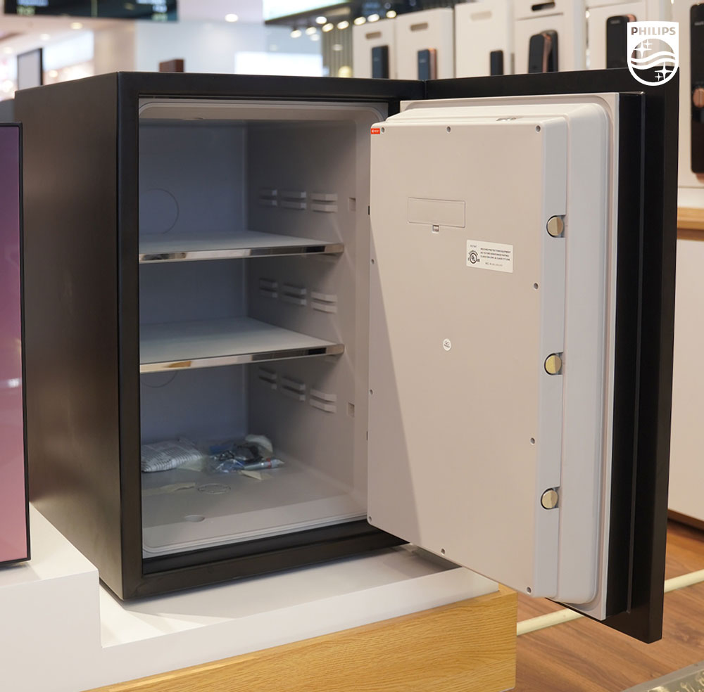 Két sắt nhập khẩu cao cấp chống cháy Philips SBX501-7C0