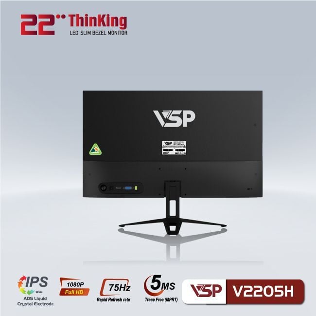 Màn hình VSP V2205H 21.5" IPS FHD 75Hz