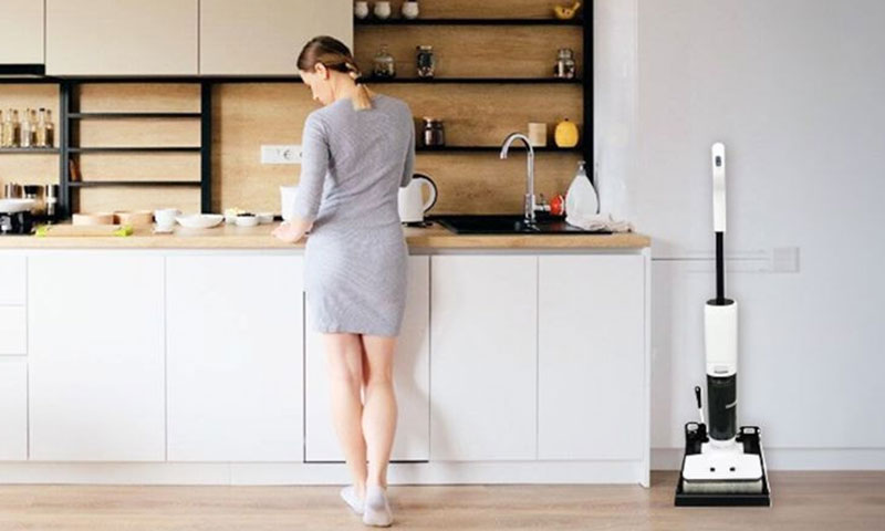 Cây Lau Nhà Hút Bụi Cầm Tay Hubert HB T77 Của Đức