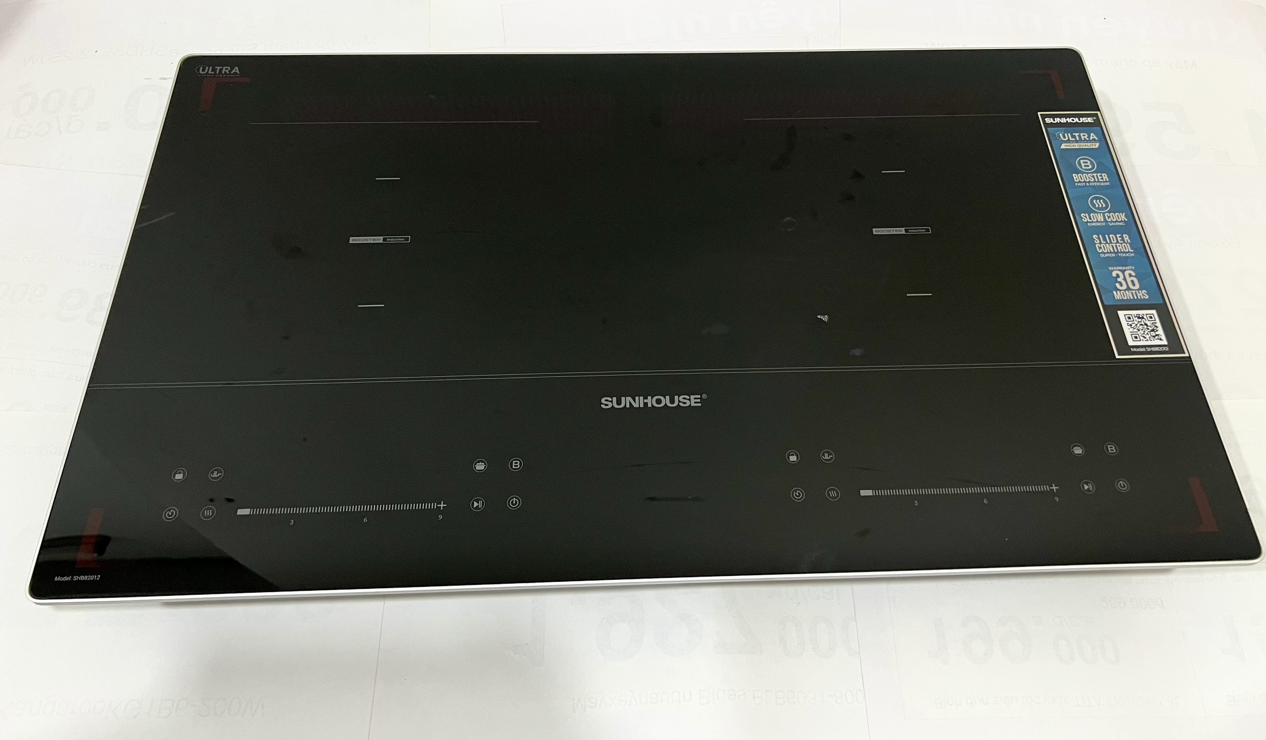 Bếp đôi điện từ Sunhouse SHB82012 2200W