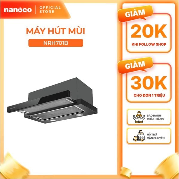 Máy Hút Mùi Bếp Nanoco NRH701B