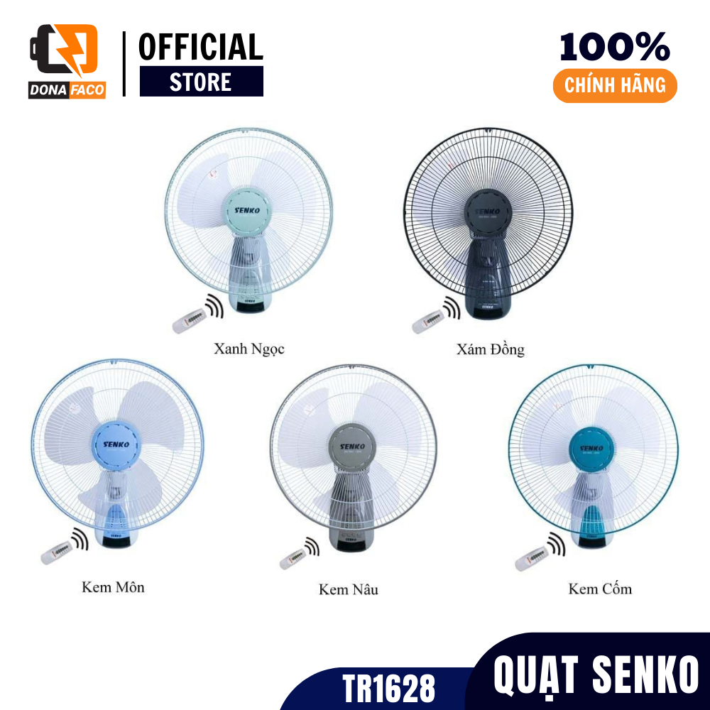 Quạt Treo Tường Asia VY377192 Mới (Remote) - Màu Thiên Thanh