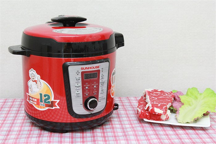 Nồi áp suất điện Sunhouse SHD 1767 6 lít