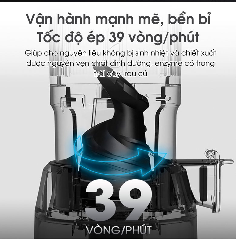Máy ép chậm Kalite KSJ868 